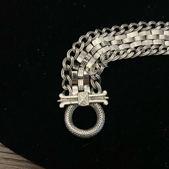 Vintage Whiting & Davis Co Mesh Bag Stylish Silver Chain Bracelet 7” - Picture 6 of 14